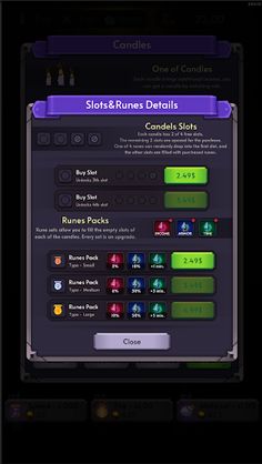 Candle Clicker Idle: Dungeon - Screenshot 3