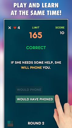 Conditionals Grammar Test PRO - Screenshot 4