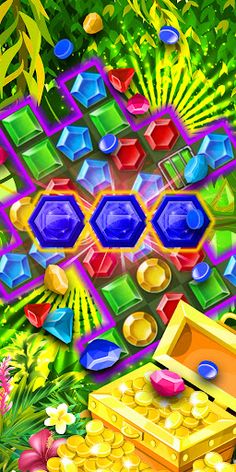 Jewel Match 3 classic game - Screenshot 1