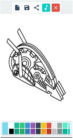 Type X Trondol Coloring - Screenshot 2