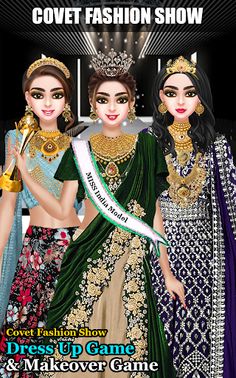 Fashion Show Game: Makeup Game - Screenshot 1