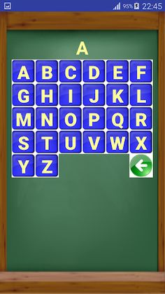 alphabets français - Screenshot 2