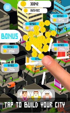 Tap Tap City Clicker - Screenshot 1