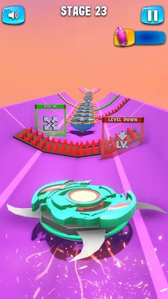 Blade Battle Arena – Spinner - Screenshot 1