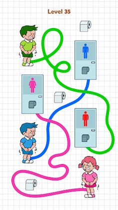 Toilet Rush Race: Pee Master - Screenshot 2