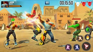 City Street Fighter Games 3D - Screenshot 1