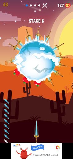 Knife Throw Target Shoot - Screenshot 1