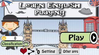 Learn English Playing - Screenshot 1