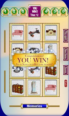 Vintage Treasure Match - Screenshot 2