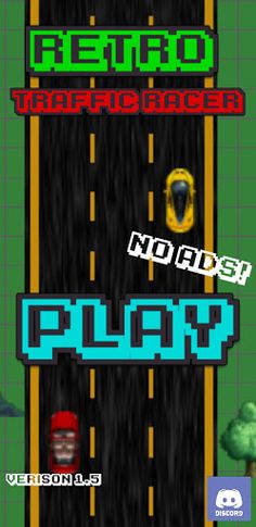 Retro Traffic Racer - Screenshot 1