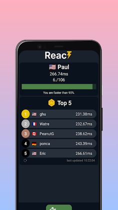 Reaction speed - Screenshot 1