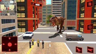 Angry Dino Smash City Rampage - Screenshot 1