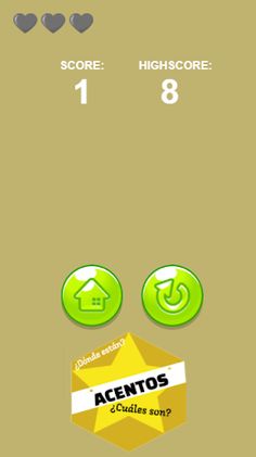 Los Acentos Juego Educativo - Screenshot 4