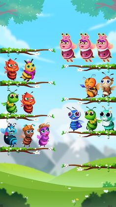 Bee Sort - Color Puzzle Game - Screenshot 3