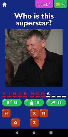 Guess The WWE Superstar Quiz - Screenshot 1