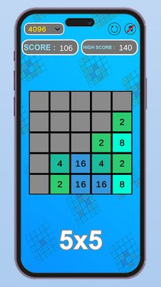 2048-16384 Number Puzzle Game - Screenshot 2