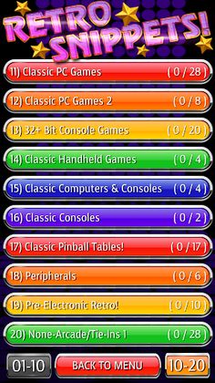 Retro Games Snippets Challenge - Screenshot 4