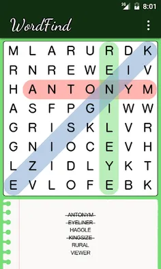 WordFind - Screenshot 1