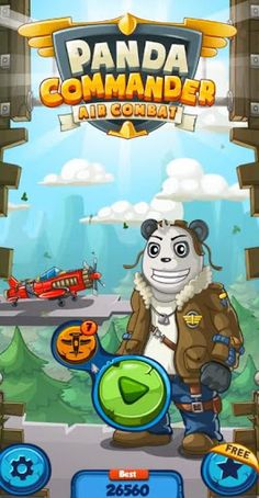 Panda Fighter Air Combat - Screenshot 1