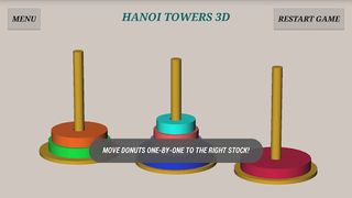 Hanoi Towers 3D - Screenshot 1