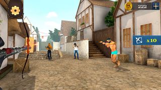 Ninja Shadow Archer Shooting - Screenshot 1