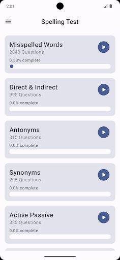 Spelling Quiz: Spelling Test - Screenshot 1