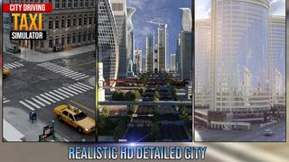 Car Taxi Driving Service Sim - Screenshot 2