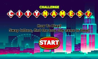City Names Challenge - Screenshot 1