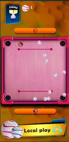 Carrom board Marble Clash - Screenshot 4