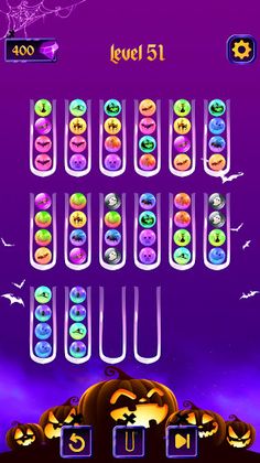 Halloween Sort-Halloween World - Screenshot 2