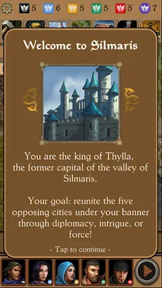 Silmaris: Dice Kingdom - Screenshot 2