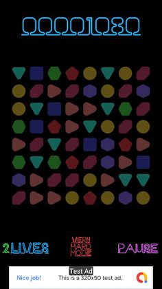 Neon: Simple Match-3 - Screenshot 3