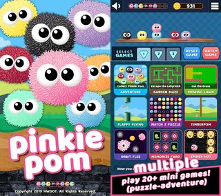 Pinkie Pom - Mini Games Puzzle - Screenshot 2