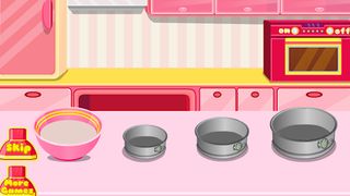 Make cake chocolate girls game - Screenshot 2