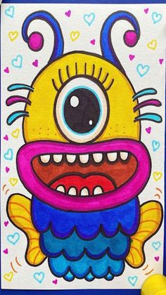 Monster Coloring Book - Screenshot 3