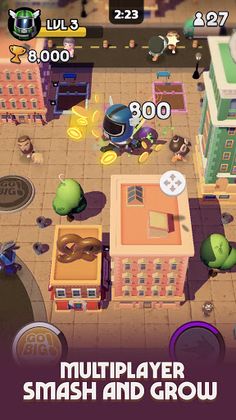 Go Big! - Smash Dash & Grow Ba - Screenshot 1