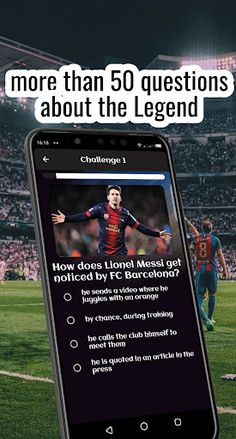 lionel Messi Quiz - Screenshot 1