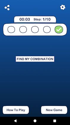 Find My Combination - Screenshot 2