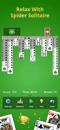 Spider Solitaire Classic - Screenshot 1