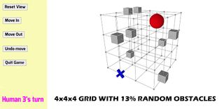 3D tic-tac-toe - Screenshot 2