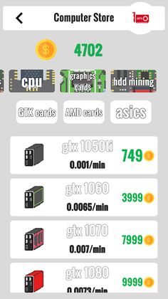 Crypto Coin Game - BTC mining! - Screenshot 3