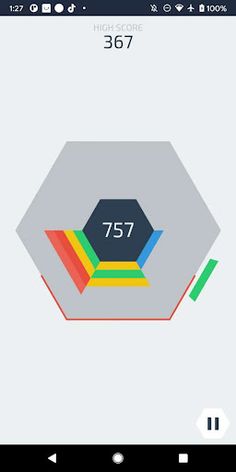 Hextris - Puzzle Game - Screenshot 1