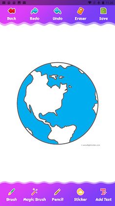 Planet and Galaxy Coloring - Screenshot 3