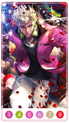 JOJO Color by Number - Screenshot 4