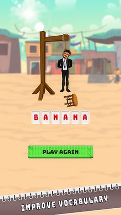 Hangman Words Puzzle - Screenshot 1