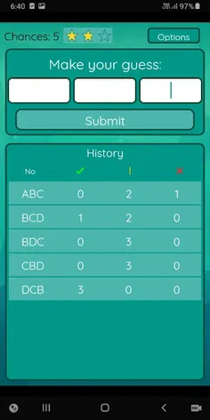 Guess the code - Screenshot 4