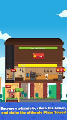 Pizza Tower: Idle Tycoon - Screenshot 1