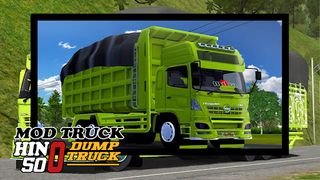 Mod Bussid Truck Hino 500 Dump - Screenshot 1