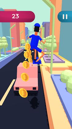 Skater Boy-color switch surfer - Screenshot 2