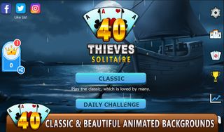 Forty Thieves Solitaire Game - Screenshot 2